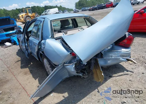 2011 Mercury Grand Marquis Ls из США, поврежденный, VIN 2MEBM7FV4BX602492